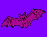 Desenho Morcego a voar pintado por gummy
