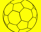 Desenho Bola de futebol II pintado por geison
