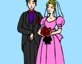 Desenho Marido e esposa III pintado por bianca