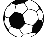 Desenho Bola de futebol II pintado por Tiago