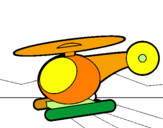 Desenho Helicoptero pequeno pintado por lucas1