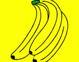 Desenho Plátanos pintado por miguel