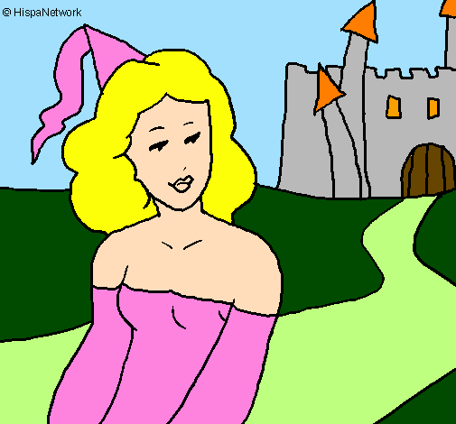 Princesa e castelo