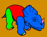 Desenho Triceratops II pintado por duarte20
