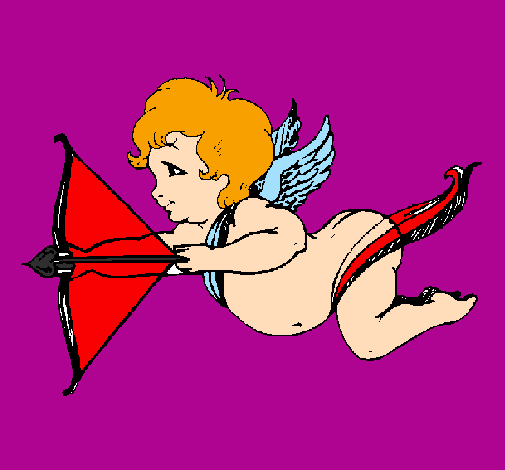 Cupido a voar