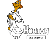 Desenho Horton - Prefeito pintado por gigi