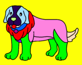 Desenho Cão pigmento pintado por GUSTAVO PARRA