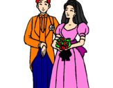 Desenho Marido e esposa III pintado por sofia r