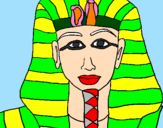 Desenho Tutankamon pintado por Pedro henrique