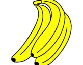 Desenho Plátanos pintado por aguila  r