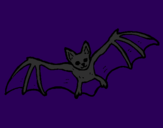 Desenho Morcego a voar pintado por rey misterio