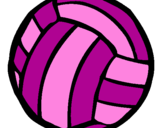 Desenho Bola de voleibol pintado por AMANDA