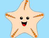 Desenho Estrela do mar pintado por lucas1