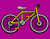 Desenho Bicicleta pintado por ines