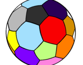 Desenho Bola de futebol II pintado por GABRIEL
