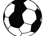 Desenho Bola de futebol II pintado por MAria