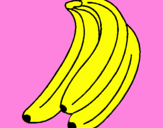Desenho Plátanos pintado por Teresa Vargas