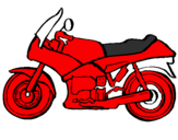 Desenho Motocicleta pintado por jose