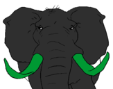 Desenho Elefante africano pintado por GIOVANNI.C