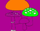 Desenho Cogumelos pintado por emanuele - 121