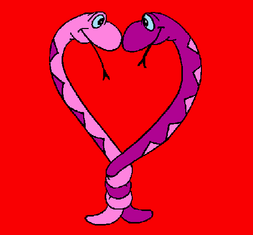 Serpentes apaixonadas