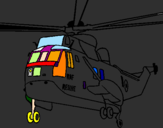 Desenho Helicoptero de resgate pintado por vglqzxfn bkd et  ipo  hjw