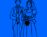 Desenho Marido e esposa III pintado por Amanda