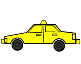 Desenho Taxi pintado por guilherme