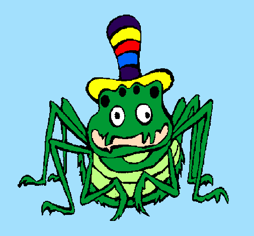 Aranha com chapéu