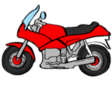 Desenho Motocicleta pintado por pedro