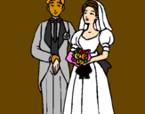 Desenho Marido e esposa III pintado por pintora