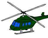Desenho Helicoptero  pintado por Leandro A.C