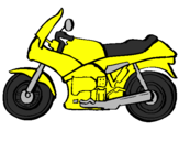 Desenho Motocicleta pintado por TIAGO AMARAL