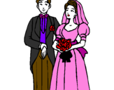 Desenho Marido e esposa III pintado por Dara