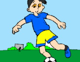Desenho Jogar futebol pintado por guilherme eduardo s r 