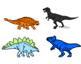 Desenho Dinossauros de terra pintado por  joaobonzinho