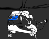 Desenho Helicoptero de resgate pintado por 6650Y8TRUH0RTIHKIORK