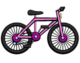 Desenho Bicicleta pintado por Snoppy Liliana Maria