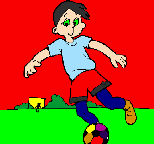Jogar futebol