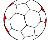 Desenho Bola de futebol II pintado por santense