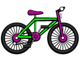Desenho Bicicleta pintado por leonardos