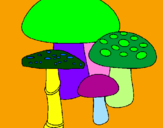 Desenho Cogumelos pintado por isadoraisadora