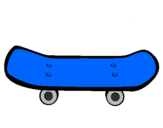Desenho Skate II pintado por pedro
