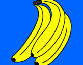 Desenho Plátanos pintado por luan