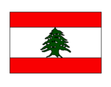 Desenho Líbano pintado por joao