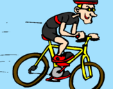 Desenho Ciclismo pintado por spartagos