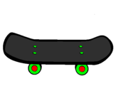 Desenho Skate II pintado por Junior