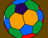 Desenho Bola de futebol II pintado por MIKE