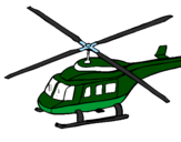 Desenho Helicoptero  pintado por jv dakar