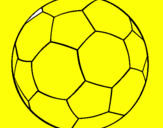 Desenho Bola de futebol II pintado por Lukas Gabriel